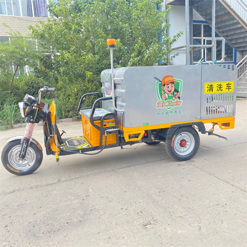 毕节电动高压冲洗车CX700A（不锈钢箱体）