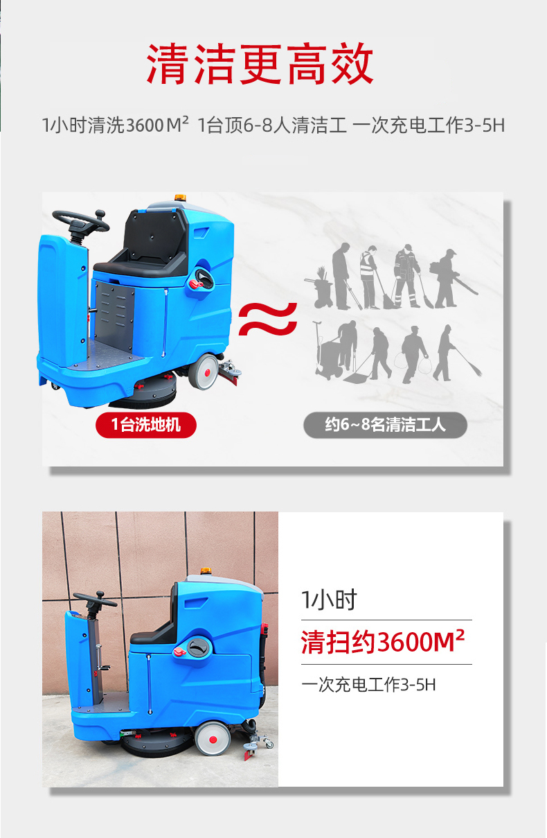 毕节驾驶式洗地机更适合用在高铁站